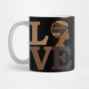 Strong Black Girl Magic Melanin Pride Love Mug